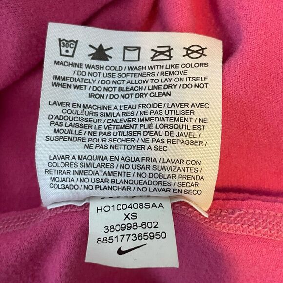 Nike Pro Combat Dri-FIT Swift Element 1/2-Zip Running Top Hot Pink Pull-Over XS - Picture 8 of 8